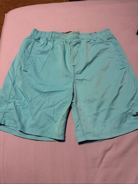 Southern Marsh Light Aqua Men's Swim Trunks